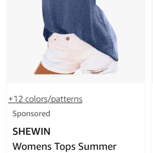 LG Summer Tank by Shewin in Dark Navy Blue NWOT - Picture 2 of 5